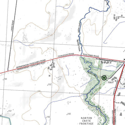 Getlost Map 7324-3 WONWONDAH Victoria Topographic Map V16b 1:25,000 Preview 2