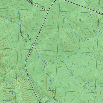 Getlost Map 7323-1 GRAMPIANS Victoria Topographic Map V16b 1:25,000 Preview 2