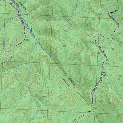 Getlost Map 7323-1 GRAMPIANS Victoria Topographic Map V16b 1:25,000 Preview 3