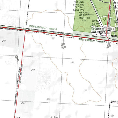 Getlost Map 7225-2 KIATA Victoria Topographic Map V16b 1:25,000 Preview 2