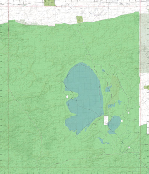 Getlost Map 7227-2 WENNGA Victoria Topographic Map V16b 1:25,000 Preview 1