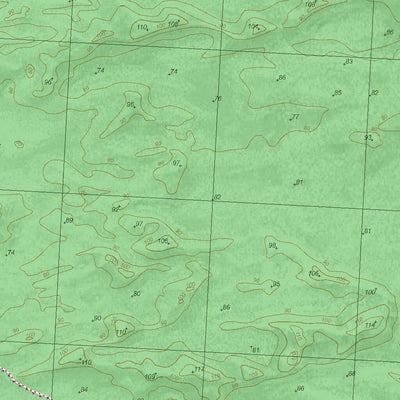 Getlost Map 7227-2 WENNGA Victoria Topographic Map V16b 1:25,000 Preview 3