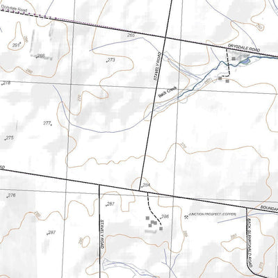 Getlost Map 7422-4 WILLAURA Victoria Topographic Map V16b 1:25,000 Preview 2