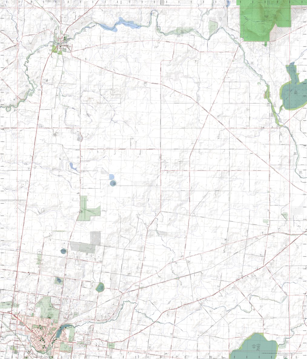Getlost Map 7322-4 HAMILTON Victoria Topographic Map V16b 1:25,000 by ...