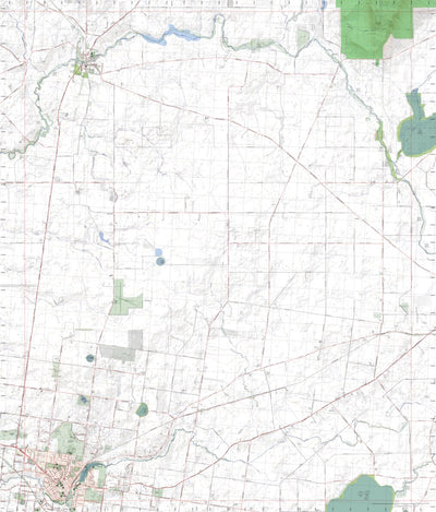 Getlost Map 7322-4 HAMILTON Victoria Topographic Map V16b 1:25,000 Preview 1