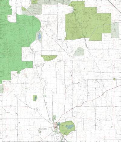 Getlost Map 7326-1 HOPETOUN Victoria Topographic Map V16b 1:25,000 Preview 1