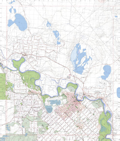 Getlost Map 7329-4 MILDURA WEST Victoria Topographic Map V16b 1:25,000 Preview 1