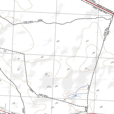 Getlost Map 7329-4 MILDURA WEST Victoria Topographic Map V16b 1:25,000 Preview 2