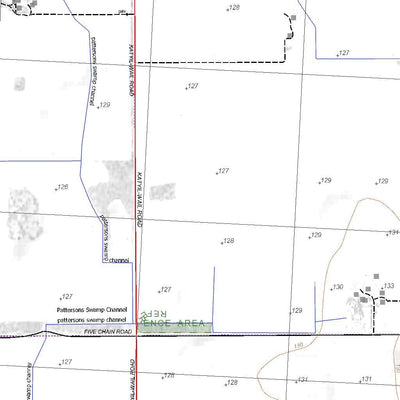 Getlost Map 7325-3 DIMBOOLA Victoria Topographic Map V16b 1:25,000 Preview 2
