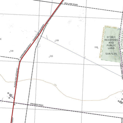 Getlost Map 7425-1 WATCHEM Victoria Topographic Map V16b 1:25,000 Preview 2