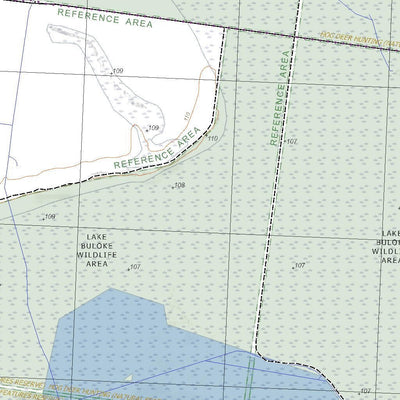 Getlost Map 7425-1 WATCHEM Victoria Topographic Map V16b 1:25,000 Preview 3
