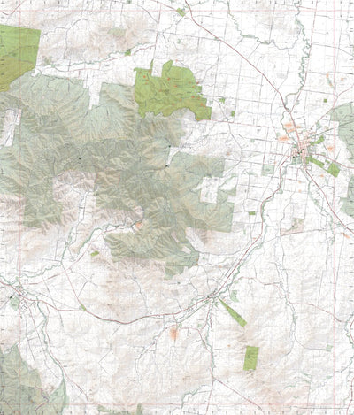 Getlost Map 7523-1 AVOCA Victoria Topographic Map V16b 1:25,000 Preview 1