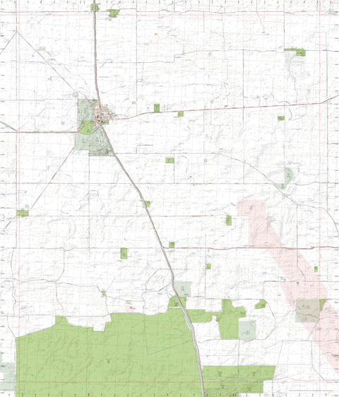Getlost Map 7327-1 OUYEN Victoria Topographic Map V16b 1:25,000 Preview 1