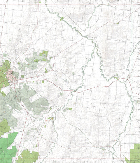Getlost Map 7524-1 SAINT ARNAUD Victoria Topographic Map V16b 1:25,000 Preview 1