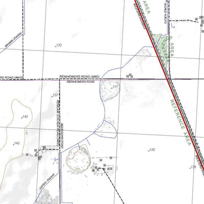 Getlost Map 7324-4 HORSHAM Victoria Topographic Map V16b 1:25,000 Preview 2