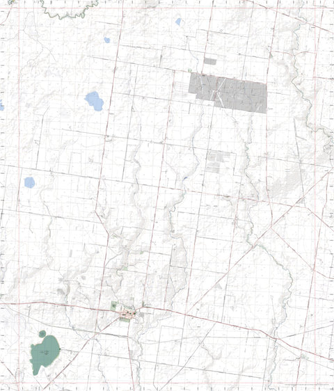 Getlost Map 7522-2 LISMORE Victoria Topographic Map V16b 1:25,000 Preview 1