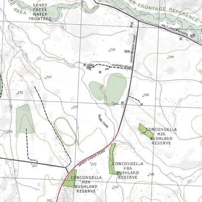 Getlost Map 7423-1 STAWELL Victoria Topographic Map V16b 1:25,000 Preview 2