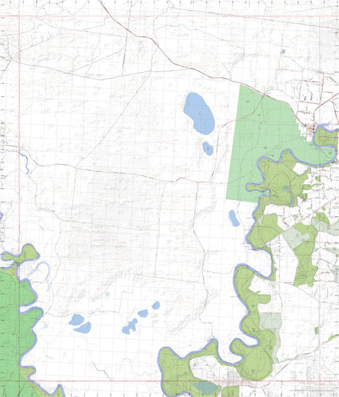 Getlost Map 7428-4 EUSTON Victoria Topographic Map V16b 1:25,000 Preview 1