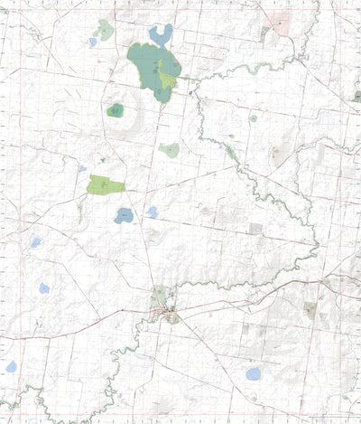 Getlost Map 7522-1 SKIPTON Victoria Topographic Map V16b 1:25,000 Preview 1