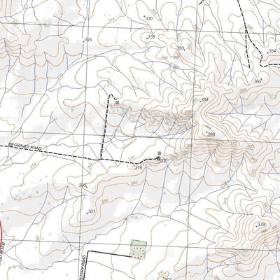 Getlost Map 7523-4 CROWLANDS Victoria Topographic Map V16b 1:25,000 Preview 2