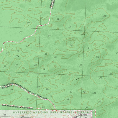Getlost Map 7326-4 BRAMBRUK Victoria Topographic Map V16b 1:25,000 Preview 3