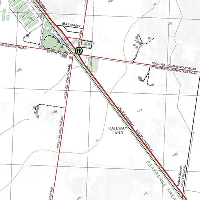 Getlost Map 7526-3 NULLAWIL Victoria Topographic Map V16b 1:25,000 Preview 3