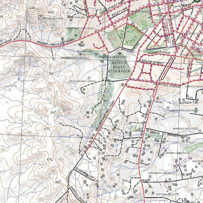 Getlost Map 7423-2 ARARAT Victoria Topographic Map V16b 1:25,000 Preview 3