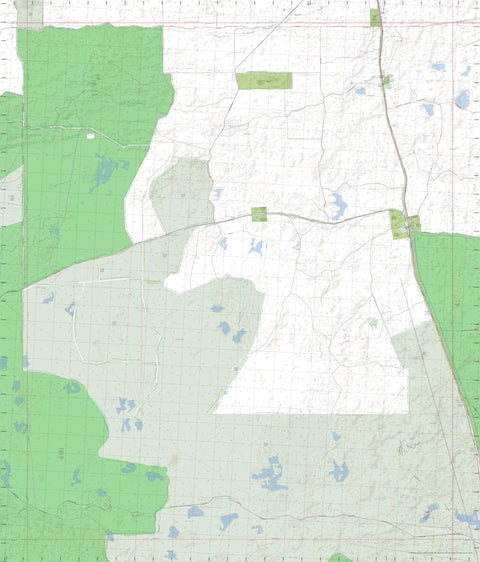 Getlost Map 7328-4 NOWINGI Victoria Topographic Map V16b 1:25,000 Preview 1