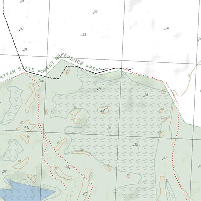 Getlost Map 7328-4 NOWINGI Victoria Topographic Map V16b 1:25,000 Preview 2