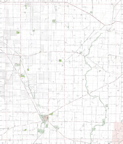 Getlost Map 7425-3 MINYIP Victoria Topographic Map V16b 1:25,000 Preview 1