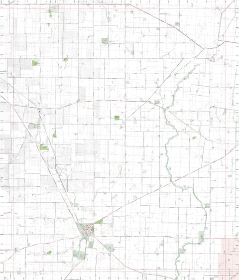 Getlost Map 7425-3 MINYIP Victoria Topographic Map V16b 1:25,000 Preview 1