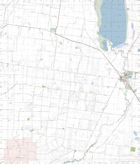 Getlost Map 7425-2 DONALD Victoria Topographic Map V16b 1:25,000 Preview 1