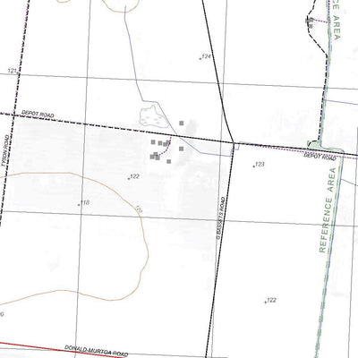 Getlost Map 7425-2 DONALD Victoria Topographic Map V16b 1:25,000 Preview 2