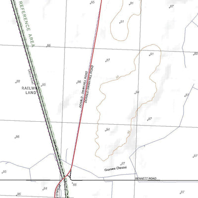 Getlost Map 7526-1 LALBERT Victoria Topographic Map V16b 1:25,000 Preview 2