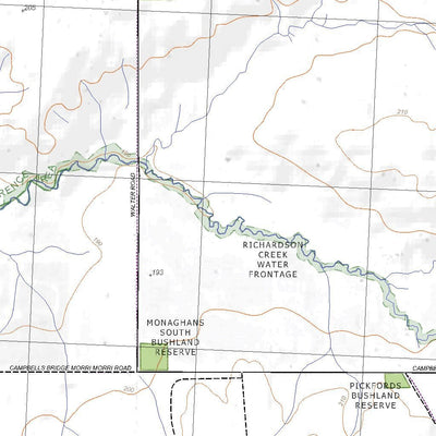 Getlost Map 7424-2 CALLAWADDA Victoria Topographic Map V16b 1:25,000 Preview 2