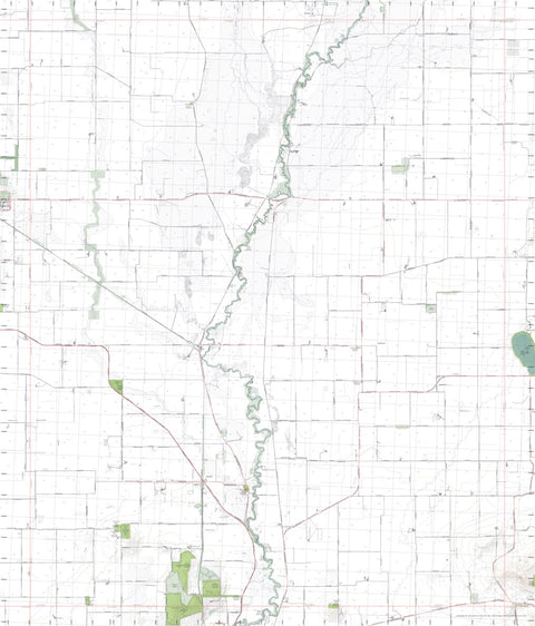 Getlost Map 7525-1 GLENLOTH Victoria Topographic Map V16b 1:25,000 Preview 1