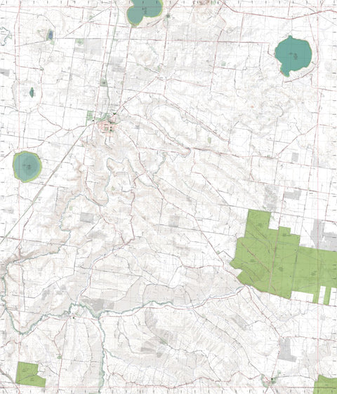 Getlost Map 7521-3 COBDEN Victoria Topographic Map V16b 1:25,000 Preview 1