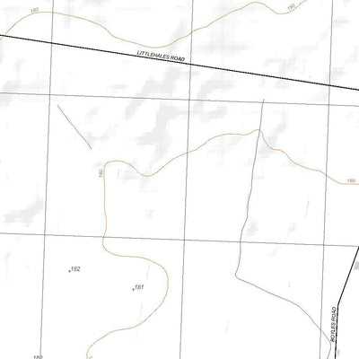 Getlost Map 7622-3 ROKEWOOD Victoria Topographic Map V16b 1:25,000 Preview 2