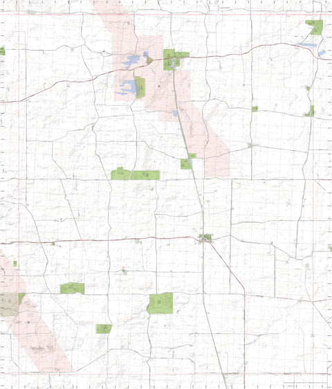 Getlost Map 7427-4 KULWIN Victoria Topographic Map V16b 1:25,000 Preview 1