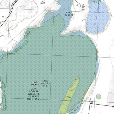 Getlost Map 7521-4 CAMPERDOWN Victoria Topographic Map V16b 1:25,000 Preview 2
