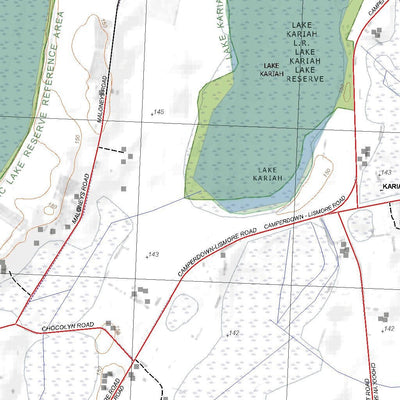 Getlost Map 7521-4 CAMPERDOWN Victoria Topographic Map V16b 1:25,000 Preview 3