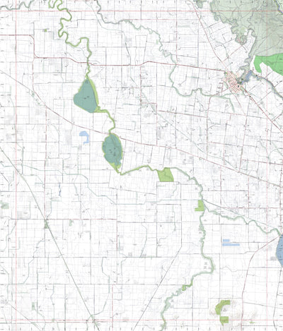 Getlost Map 7726-3 COHUNA Victoria Topographic Map V16b 1:25,000 Preview 1