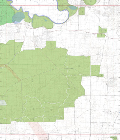 Getlost Map 7428-3 WEMEN Victoria Topographic Map V16b 1:25,000 Preview 1