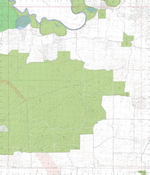 Getlost Map 7428-3 WEMEN Victoria Topographic Map V16b 1:25,000 Preview 1