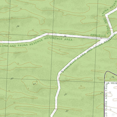 Getlost Map 7428-3 WEMEN Victoria Topographic Map V16b 1:25,000 Preview 3