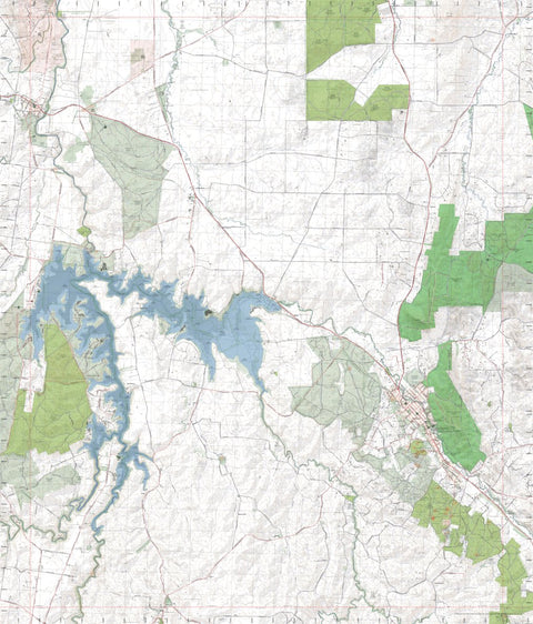 Getlost Map 7824-3 HEATHCOTE Victoria Topographic Map V16b 1:25,000 Preview 1