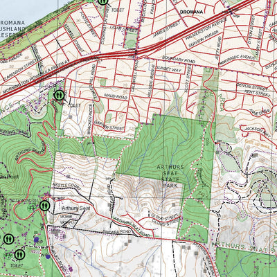 Getlost Map 7821-2 ROSEBUD Victoria Topographic Map V16b 1:25,000 Preview 3