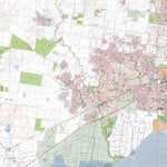 Getlost Map 7822-3 WERRIBEE Victoria Topographic Map V16b 1:25,000 Preview 1