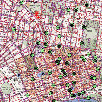 Getlost Map 7822-2 MELBOURNE Victoria Topographic Map V16b 1:25,000 Preview 3
