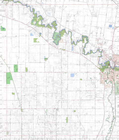 Getlost Map 7825-4 WHARPARILLA Victoria Topographic Map V16b 1:25,000 Preview 1